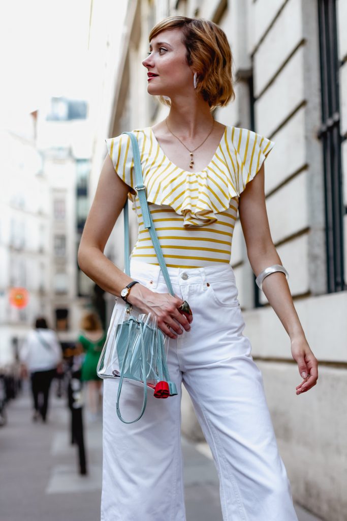 the perfect striped bodysuit (in Paris) - District of Chic